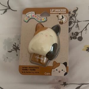 Squishmallows Cam Cat Vanilla Lip Balm - clear brand new. Never open.